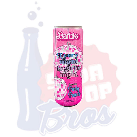 Barbie Every Night is Girl's Night Cherry Lime Party Punch - Soda Pop BrosSoda