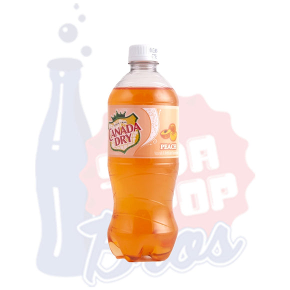 Canada Dry Peach (591ml) - Soda Pop BrosSoda