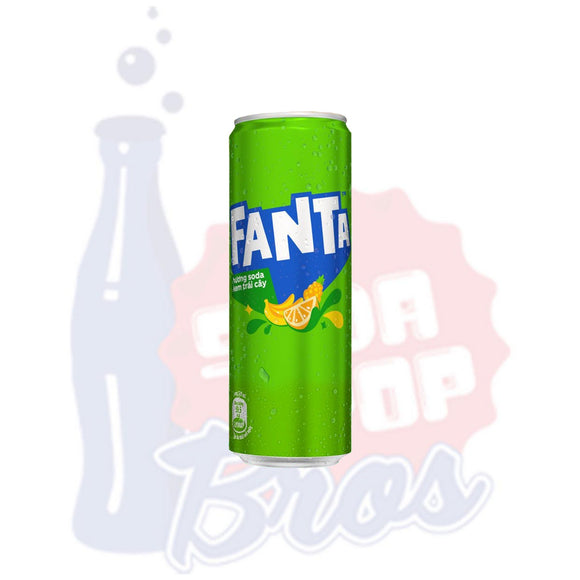 Fanta Huong Soda Kem/Melon Cream (Vietnam 320ml Can) - Soda Pop BrosSoda