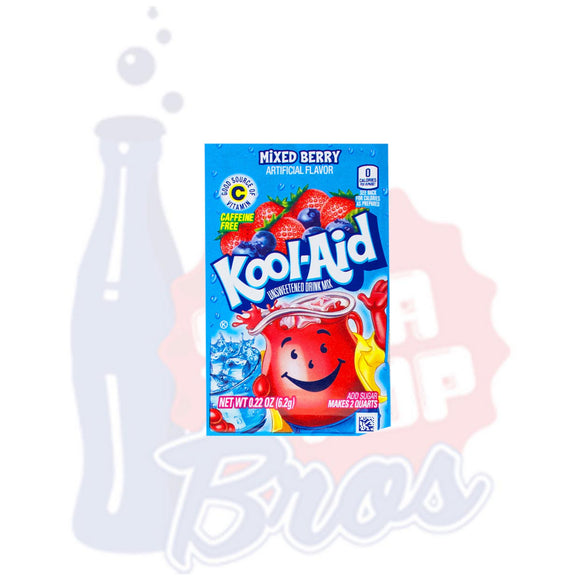 Kool - Aid Mixed Berry Drink Mix Packet - Soda Pop BrosCherry