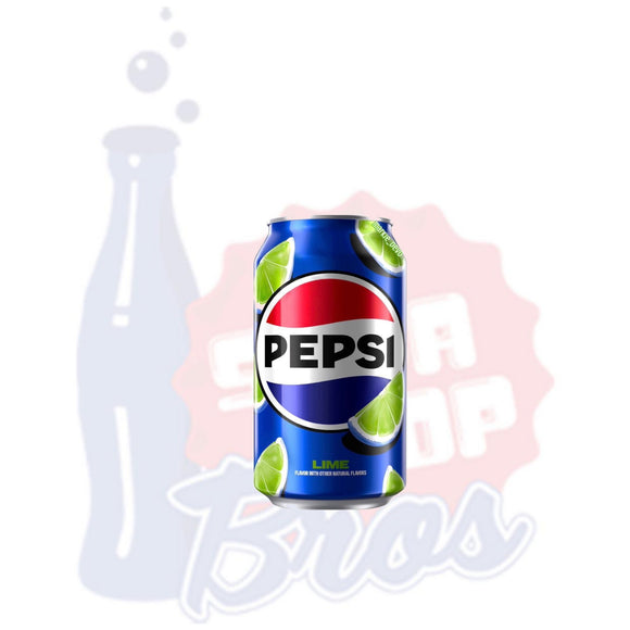 Pepsi Lime Limited Edition (355ml Can) - Soda Pop Bros Soda