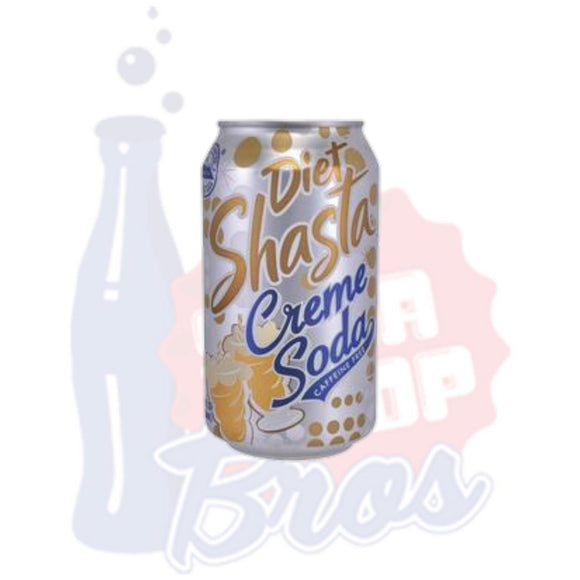 Shasta Diet Creme Soda (Can) - Soda Pop BrosSoda