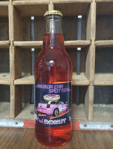 Soda Pop Bros Windsor Car Spotters Pink Donut Soda - Soda Pop BrosSoda