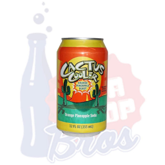 CACTUS COOLER SODA Orange🍊Pineapple🍍Soda 12 Pack Cans, Quick Shipping
