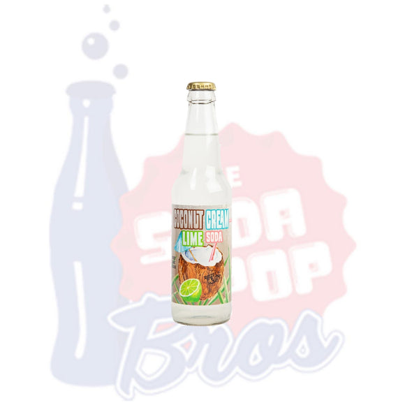 Coconut Cream Lime Soda - Soda Pop BrosSoda