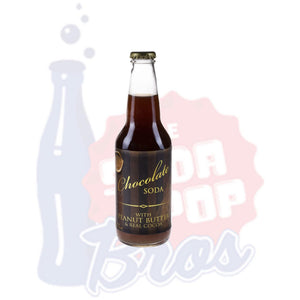 Gourmet Chocolate with Peanut Butter Soda - Soda Pop BrosSoda