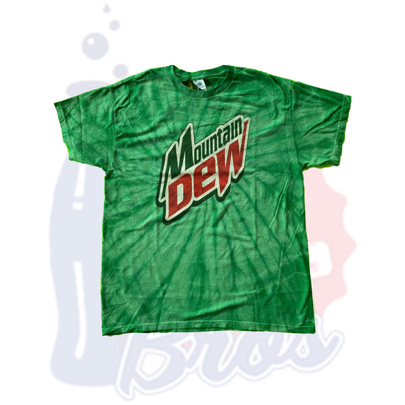 Mountain Dew Tie Dye T-Shirt - Soda Pop BrosShirts & Tops